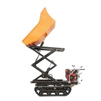 WALI WL-500H Mini Crawler Type Garden Dumper with Lift Container