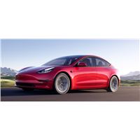 Tesla Model3 2021 Standard Extended Rear Drive Upgrade, New Energy Vehicles, Electric Hot Sale Vehicles