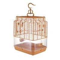Rectangular Transparent Bird Cage