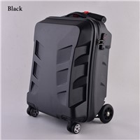 21 Inch ADULTS CARRY on Scooter Travel Suitcase Travel Backpack Luggage on Wheels