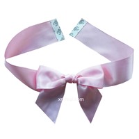 Manufacture Big Satin Ribbon Bow with Adhesive