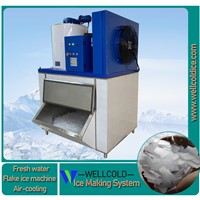 PLC Automatic Control 2000kg Flake Ice Maker Machine Manufacturer from China