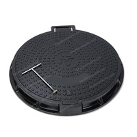 Special Locking System Manhole Cover 120 Degree Opening Design EN124 D400 CLSS