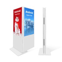 43-Inch 49-Inch 55-Inch Standing Dual-Screen Display Digital Signage