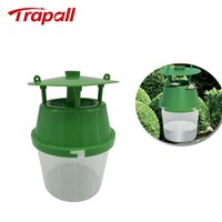 Outdoor Reusable Wasp Hanging Bucket Catcher Pheromone Moth Trap