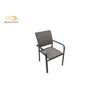 Modern Hot Sale Waterproof Outdoor Garden Patio Aluminum Frame Polywood Chair