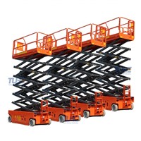 Mini Mobile Self Propelled Hydraulic Lift Table Small Used Battery Aerial Working Platform Electric Scissor Lift