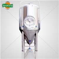 800L 7bbl Double Wall Temperature Controlled Jacketed Conical Fermenter Tank