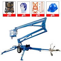 Aerial Work Towable Articulated Telescopic Cherry Picker Spider Boom Lift