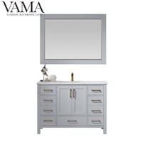 Vama 48 Inch Allan Roth Solid Wood Bathroom Cabinet Bathroom Vanity 785048