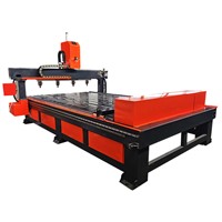 2021 New Type Multi Head Engraving Machine 4 Axis CNC Wood Router with 4 Spindle