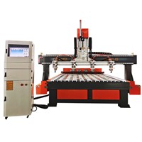 2021 High Quality Rotary 4 Axis Multi Spindle CNC Router 2030 Carving Machine for Furniture Legs