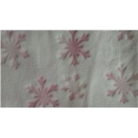 Microfiber Polyester Cutting Carved Snowflake Garment Home Textile Sofa Curtain Knitting Fabric