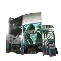 1t/h Small Fish Food Machine Poultry Feed Production Line Feed Mill Equipment for Sale
