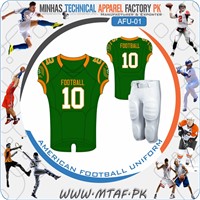Custom Sublimated American Football Uniform
