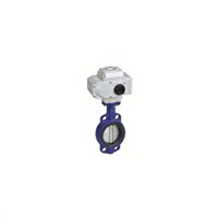 SOLOON HVAC Electric Actuated Butterfly Valve