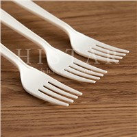 Wholesale Biodegradable Corn Starch Food Forks For Desserts &amp; Cakes
