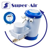 ST-500AC SUPER AIR Ball Valve Auto Counting Condensate Drain for Air Compressor System