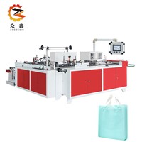 Zhongxin Wenzhou Popular Soft Loop Handle Bag Making Machine