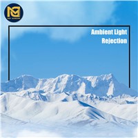MGF Wholesale Projector Screen 120 Inch Fixed Frame Projection Screen 100inch