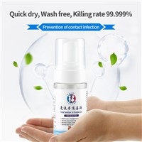 100MLalcohol-Free Rinse-Free Instant Dry Spray Hands Sanitizer &amp;amp;Disinfectant for Kids Hands Cleaning with CE Certificate