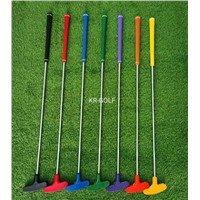 Miniature Golf Putter with Putting Line/Two Way Golf Rubber Putter/Junior Golf Putters/Golf Rubber Putter for Mini Golf