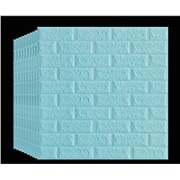 Factory Supply Self Adhesive Wall Stickers Home Decor PE Foam Brick Wall Paper Soundproof DIY 3D Wallpaper