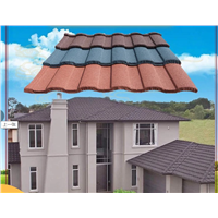 Modern Stone Coated Roofing Tiles South Africa Metal Roofing Tile for Decoration