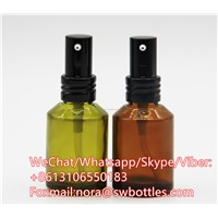 Exquisite Glass Skin Care Lotion Serum Bottle Cosmetics Bottles Press Lotion Bottle