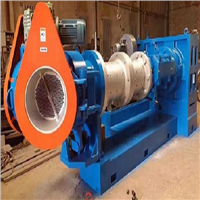 Dual Hydraulic Pin-Barrel Cold-Feed Rubber Strainer Machine