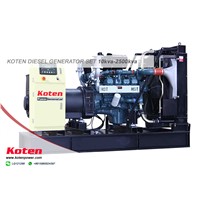 Koten Doosan Series Generator for Sale with Power from 180kVA To 1000kVA in 60Hz