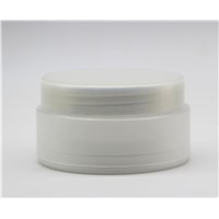 Cosmetics Packaging Bottle Jar Spot Scrub Cream Jar 100g Frosted Translucent PP Plastic Wide-Mouth Bottle