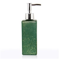New Design Customized 350ml 500ml Glass Pump Bottle for Liquid Soap Shampoo Hair Conditioner