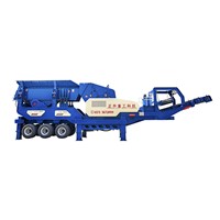 Tire Mobile Series Impact Crusher Mobile Station