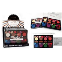 28 Colors Shimmer Glitter Pigmented Eye Shadow Private Label Eyeshadow Palette Makeup Easy to Use