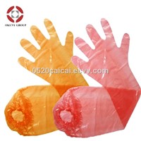 Manufacturer Disposable Long Veterinary Glove with Elastic Band