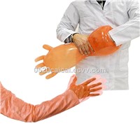 Cheap PD Long Hand Veterinary Gloves for Cow Sheep Horse Pig Artificial Insemination