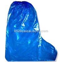 Manufacturer Cheap Farm Veterinary Waterproof Large PE Disposable Boots Covers Plastic Overboots