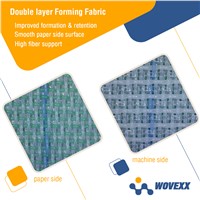 Double Layer Forming Fabrics For Tissue Paper Making