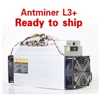 Cheapest Price in Stock Antiminer L3+ Miner for Litecoin with Original Psu Ship Within 1 Week 504mh/s