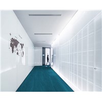 MINERA ANDES Light Blue Loop Modern Office Carpet Tiles