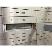 High Security Aluminium Alloy Safe Deposit Box
