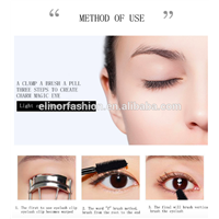 Waterproof Customized Mascara/Cosmetic Beautiful Black Color 4d Eyelash Fiber Mascara