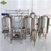 200L 2hl Electric Heated 2 Vessel Small Mini Beer Brewery Equipment with CE ISO Certificate