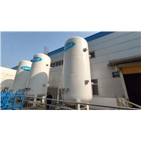 50M3 Vertical Cryogenic Liquid CO2 Gas Storage Tank for Brewery