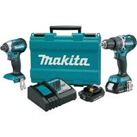 Makita XT269R Brushless Cordless Hammer Drill & Impact Driver Combo Kit