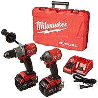 Milwaukee 2997-22 - M18 Fuel 18-Volt Brushless Hammer Drill/Impact Driver Combo