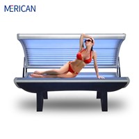 MERICAN Machine Manufacturers Tan Bed Sun Maquina Cama Solar Bronzear Solarium Lay Down Tanning Bed