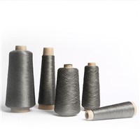 316L Stainless Steel Fiber Sewing Thread Metallic Fiber Yarn for Smart Clothing