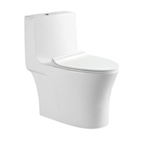 Factory Supply Bathroom Commercial Siphonic One Piece Toilet with Good Price